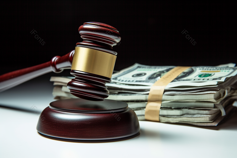 法槌和美钞经济政治社会高清实拍摄影图,高清,摄影图,摄影图片,图片大全,摄影图免费下载